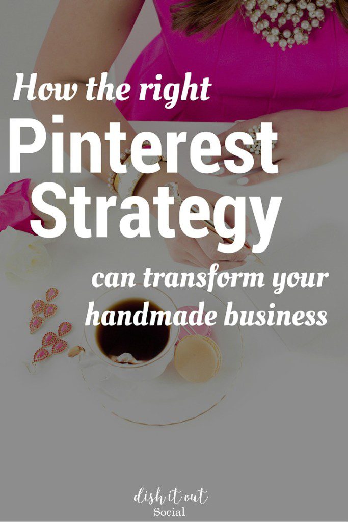 Pinterest marketing can be tricky when your a handmade business owner. Find the right Pinterest strategy here.