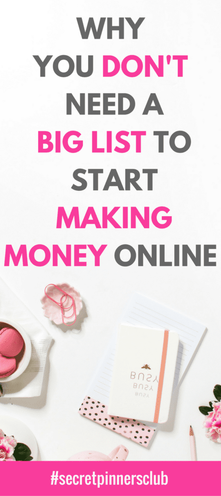 In this post I dispell the myth that you need to build your list before you can start making money online. This second post in the passive pinterest series will show you how you can get paid to build your list.