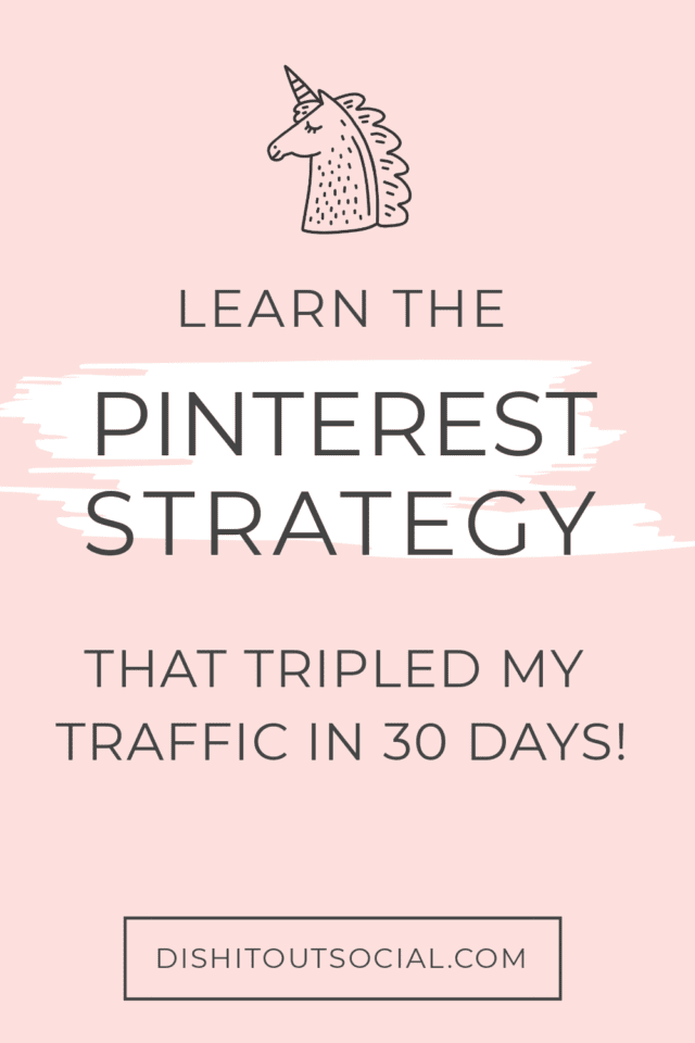 Are you looking for a Pinterest strategy that will get more traffic to your blog? In this post I show you a unique strategy that tripled my traffic to my blog. #blogtips #pinterestmarketing