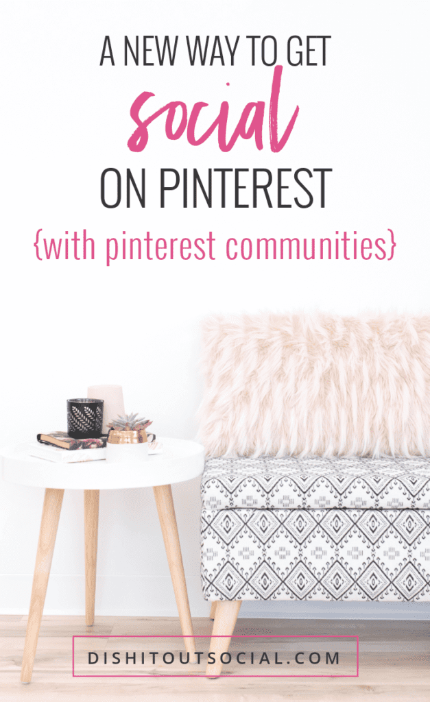 A new way to get social on Pinterest. Pinterest communities are here. Find new communities to join and how to use this brand new feature on Pinterest. 