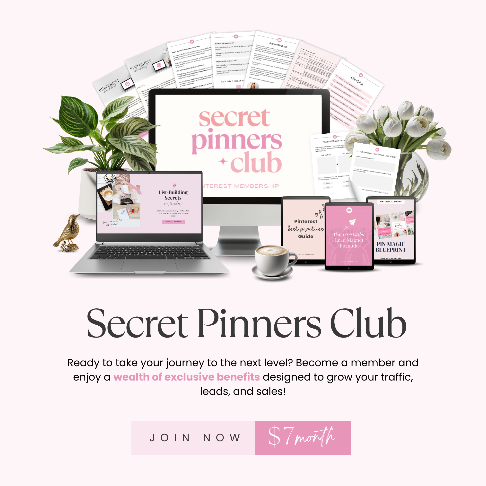 Pinterest marketing membership