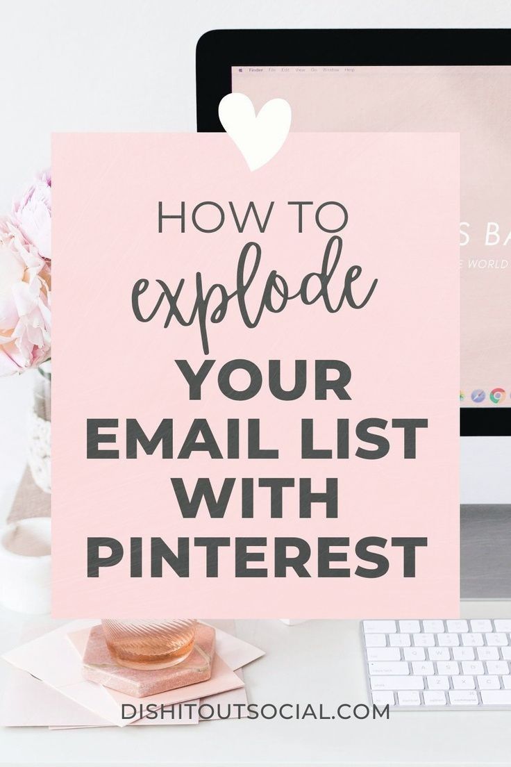 How to harness the list building power of Pinterest. 